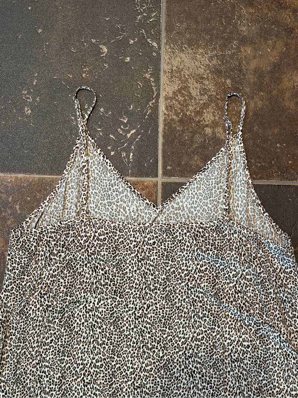Jenni Kayne Leopard Print Slip Dress Size XL - Picture 4 of 7